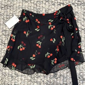 For love and lemons cherry twist skort